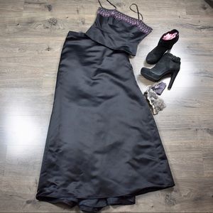 Pinky & Me crop top skirt two piece